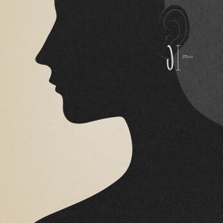 Pluie de meteores grand WG (Ear Cuff)-2